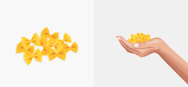 How much food should you eat at a time
