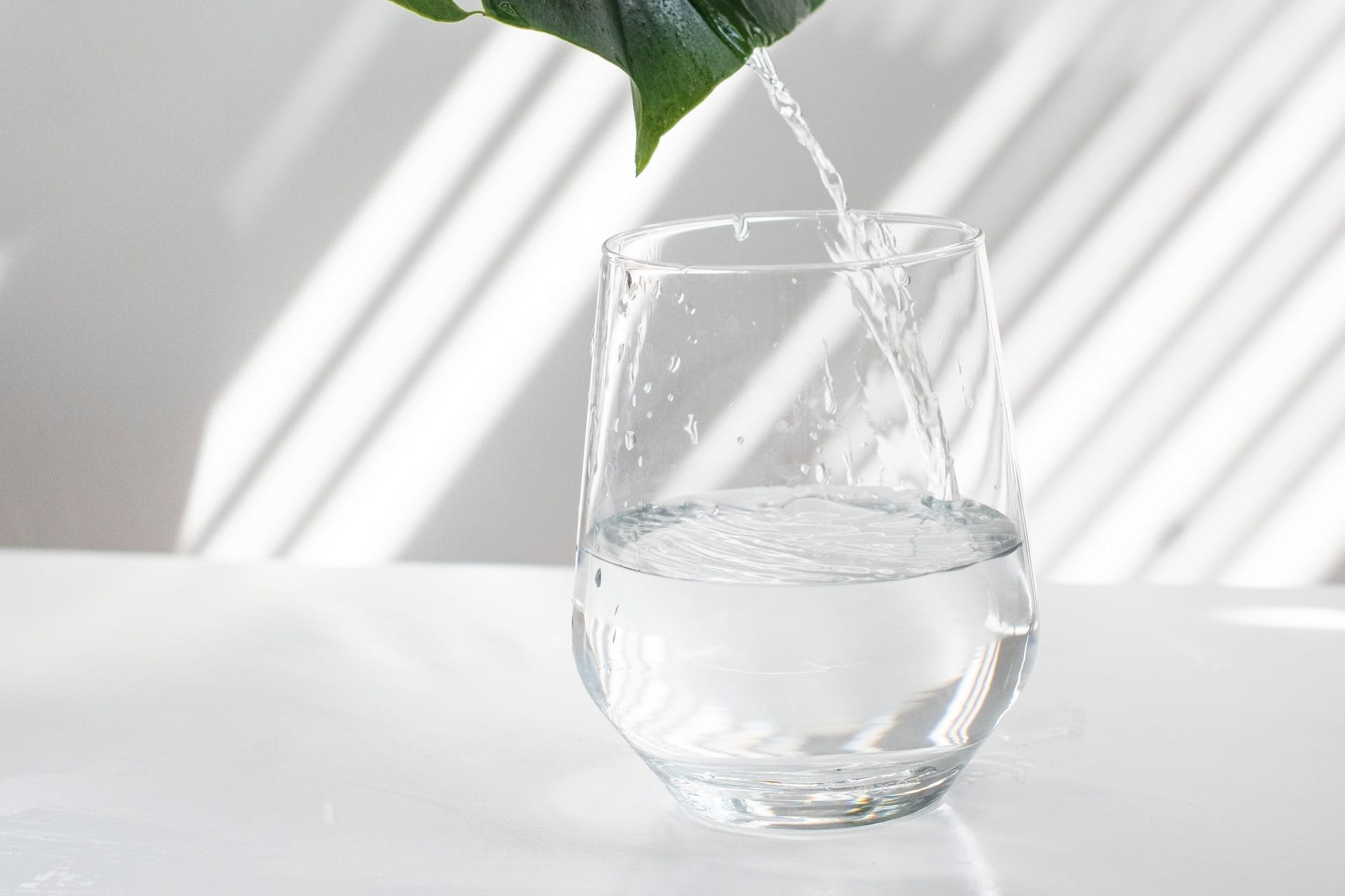 Start your morning with a glass of water